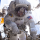 Whitson during her seventh spacewalk in January. (Image: Peggy Whitson/NASA Johnson via Flickr)